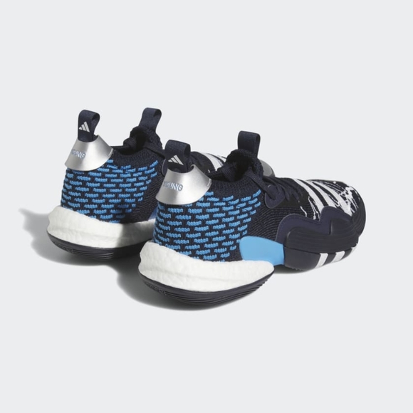 Adidas • Mens Basketball Sneakers 14 Mens Trae Young 2.0 Blue Black White Lace U
